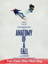 Anatomy of a Fall (2023) BRRip Original [Telugu + Tamil + Hindi + Malayalam + Eng] Dubbed Movie Watch Online Free