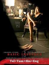 Basic Instinct 2 (2006) BRRip Original [Telugu + Tamil + Hindi + Eng] Dubbed Movie Watch Online Free