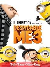 Despicable Me 3 (2017) BRRip Original [Telugu + Tamil + Hindi + Eng] Dubbed Movie Watch Online Free