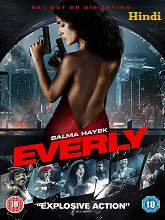 Everly (2014) DVDRip Hindi Dubbed Movie Watch Online Free