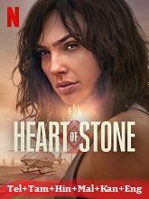 Heart of Stone (2023) HDRip Original [Telugu + Tamil + Hindi + Malayalam + Kannada + Eng] Dubbed Movie Watch Online Free
