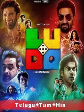 Ludo (2020) HDRip Original [Telugu + Tamil + Hindi] Full Movie Watch Online Free