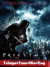 Priest (2011) BRRip [Telugu + Tamil + Hindi + Eng] Dubbed Movie Watch Online Free