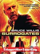 Surrogates (2009) BDRip [Telugu + Hindi + Tamil + Eng] Dubbed Movie Watch Online Free