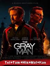 The Gray Man (2022) HDRip Original [Telugu + Tamil + Hindi + Malayalam + Kannada + Eng] Full Movie Watch Online Free