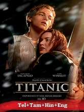 Titanic (1997) BRRip Original [Telugu + Tamil + Hindi + Eng] Dubbed Movie Watch Online Free