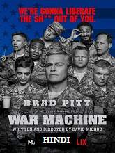 War Machine (2017) DVDRip Hindi Dubbed Movie Watch Online Free